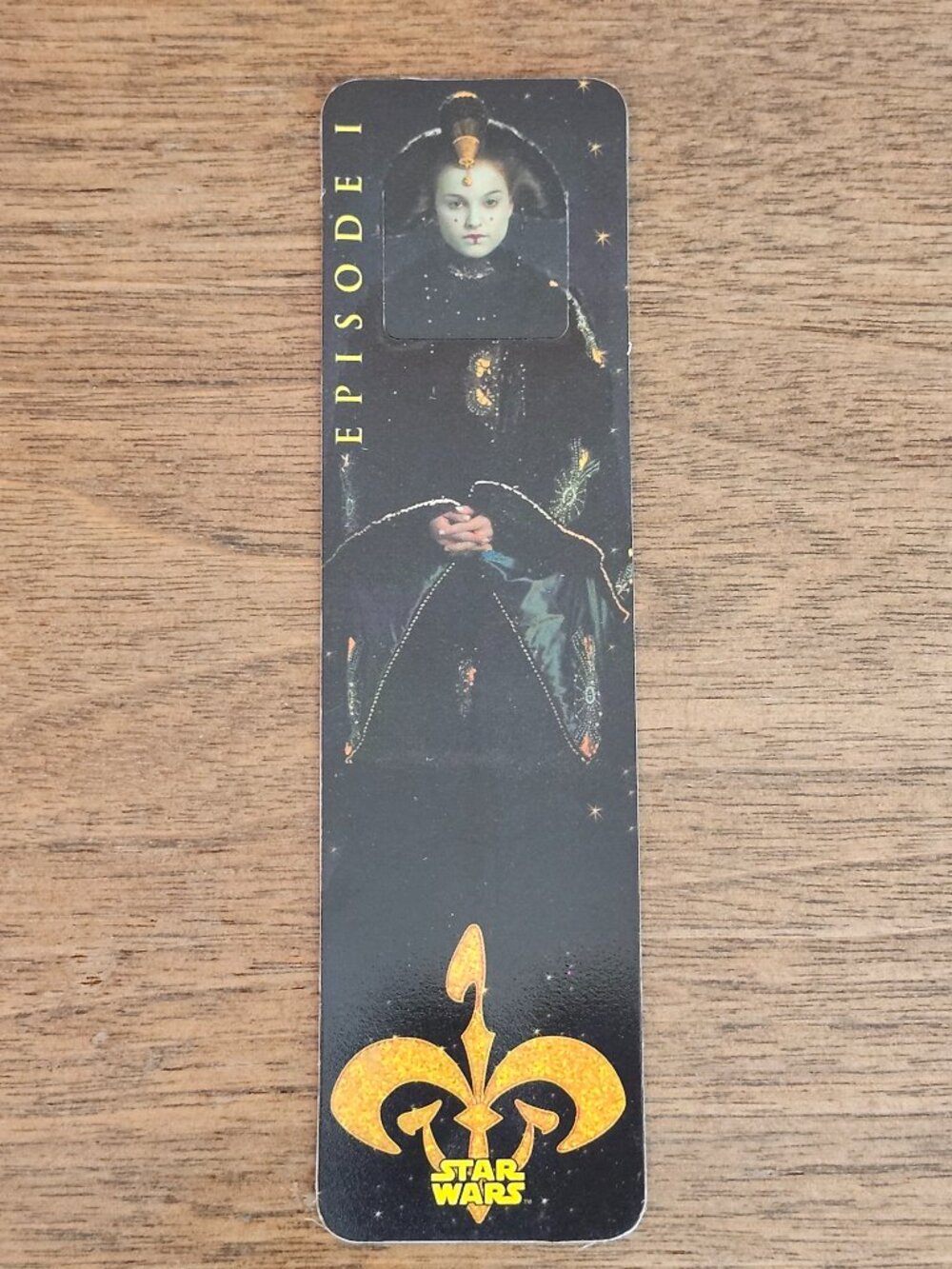 Vintage STAR WARS Episode 1 Bookmark 1999 Padmé Amidala Queen
